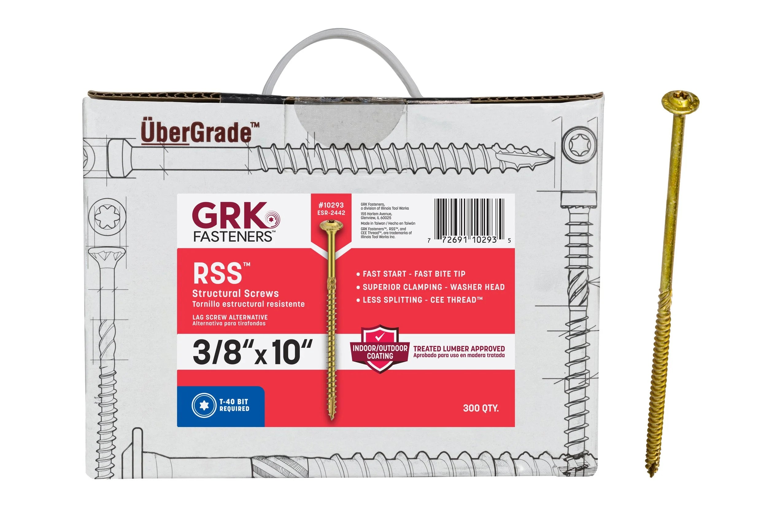 RSS 3/8 x 10