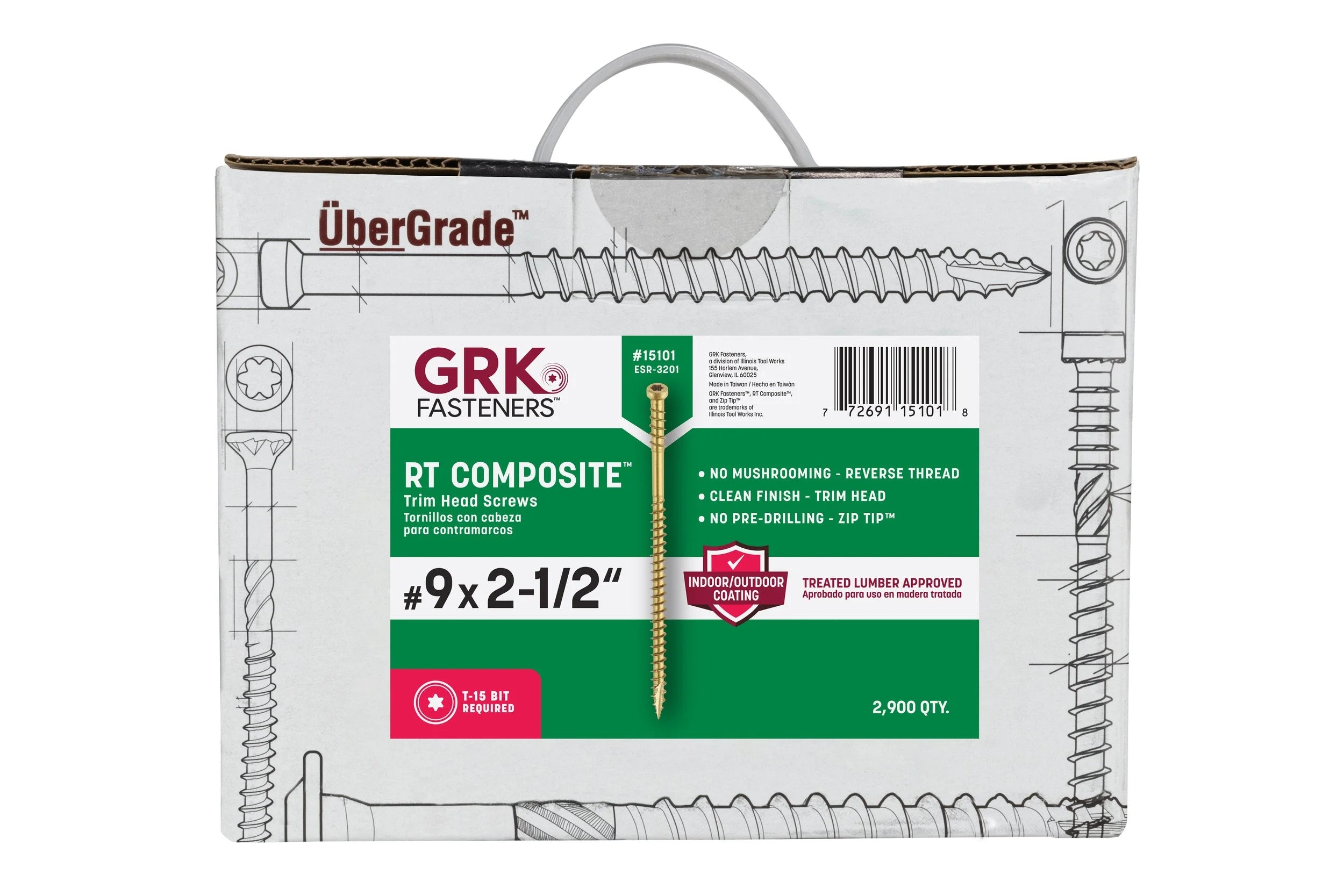 RT Trim Hd 9 x 2-1/2