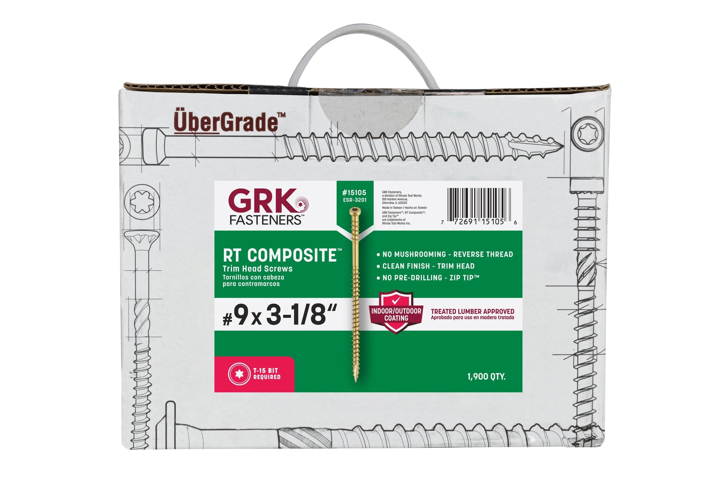 RT Trim Hd 9 x 3-1/8