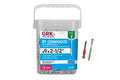 S.S. Trim Hd. RT 9 x 2-1/2 Pro-Pak (365 pcs)