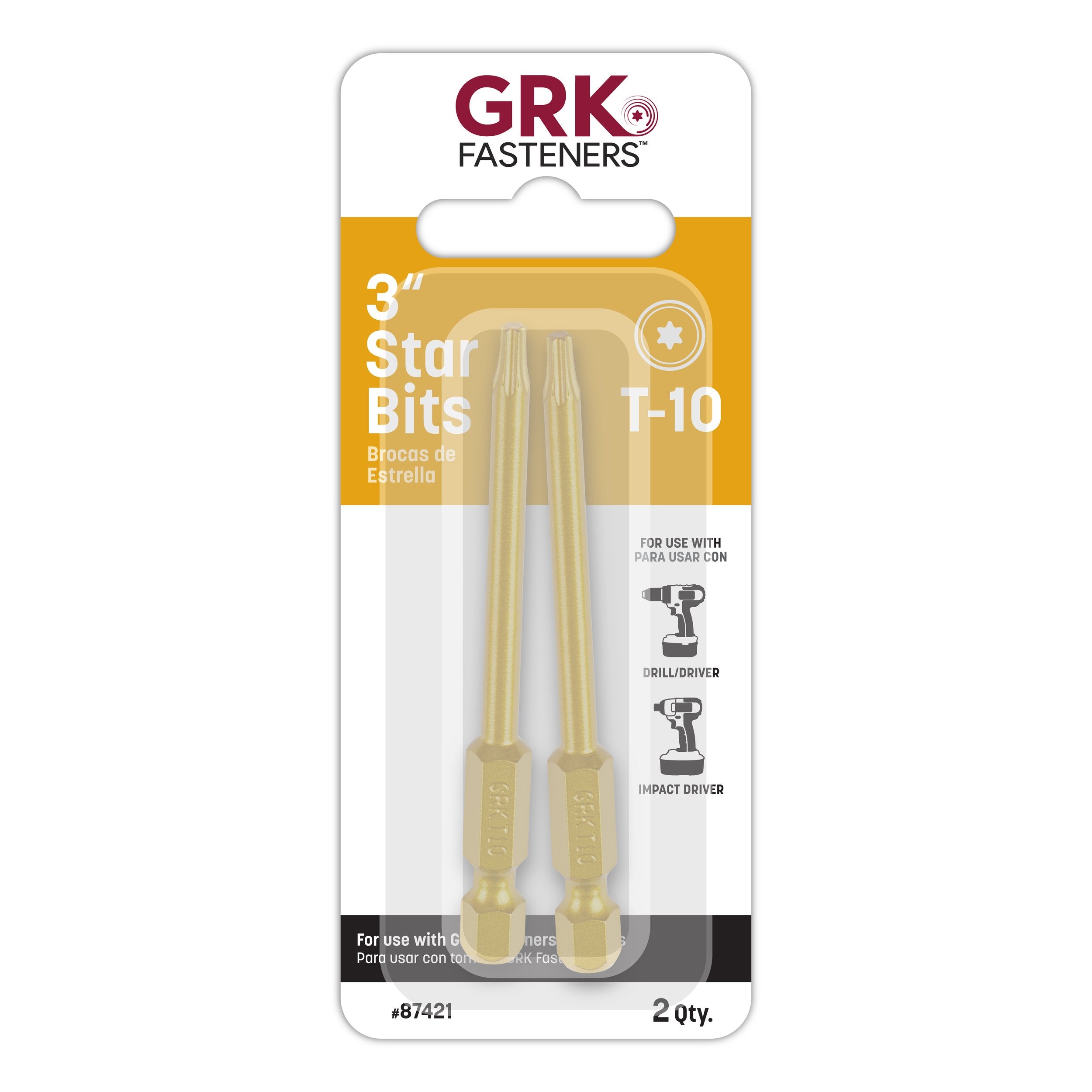 T-10 Star Drive Bits