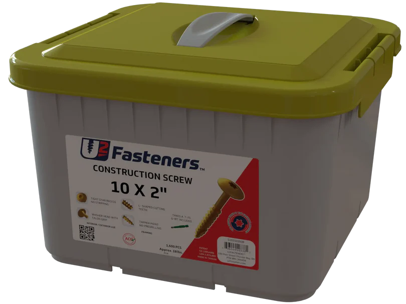 U2 Construction 10x2 Bulk, 1600 pcs