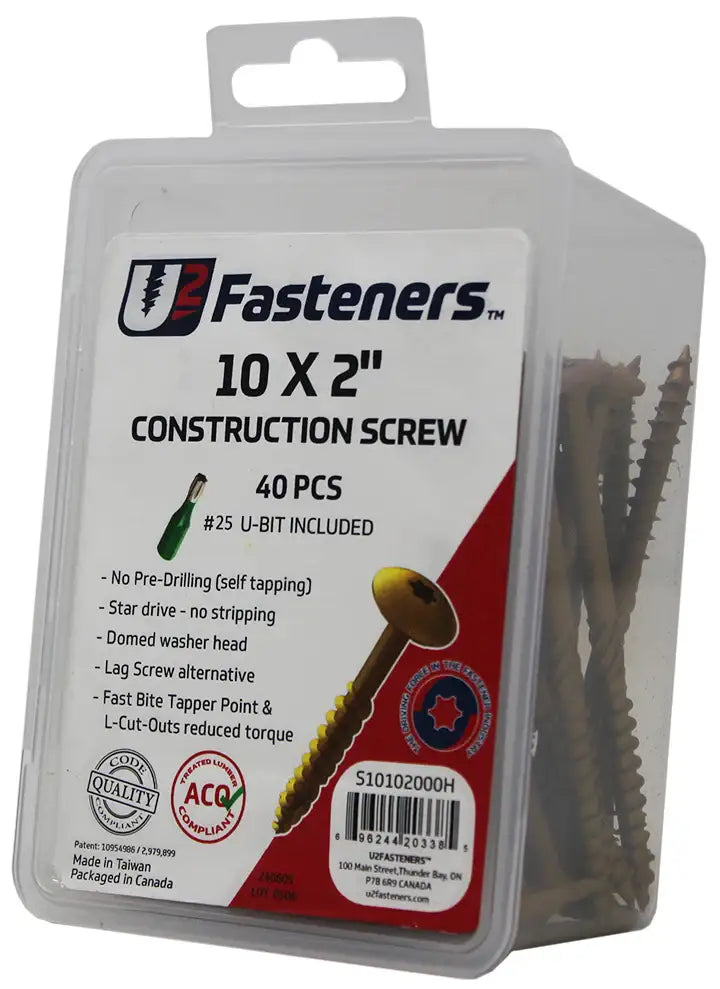 U2 Construction 10x2 Bulk, 1600 pcs