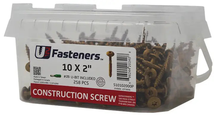 U2 Construction 10x2 Bulk, 1600 pcs